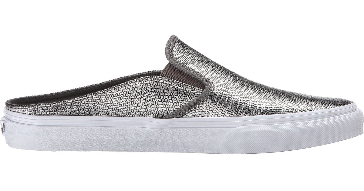 vans leather mule